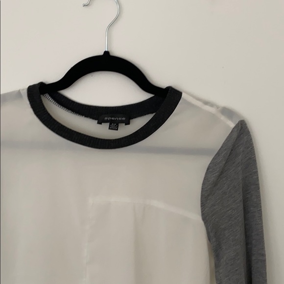 Winners White and Grey blouse/top - Picture 3 of 4